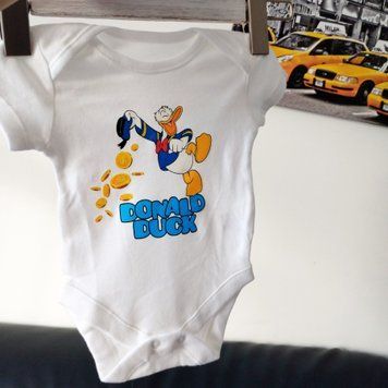 Боді з коротким рукавом Donald Duck  QW-120 фото