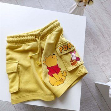 Дитячі шорти Vinny Pooh жовті QW-252 фото