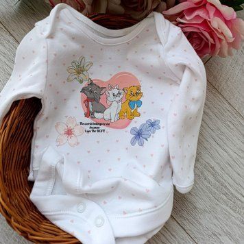 Боді з довгим рукавом Disney Hearts QW-052 фото