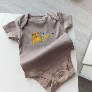 Боді з коротким рукавом Simba тауп QW-139 фото