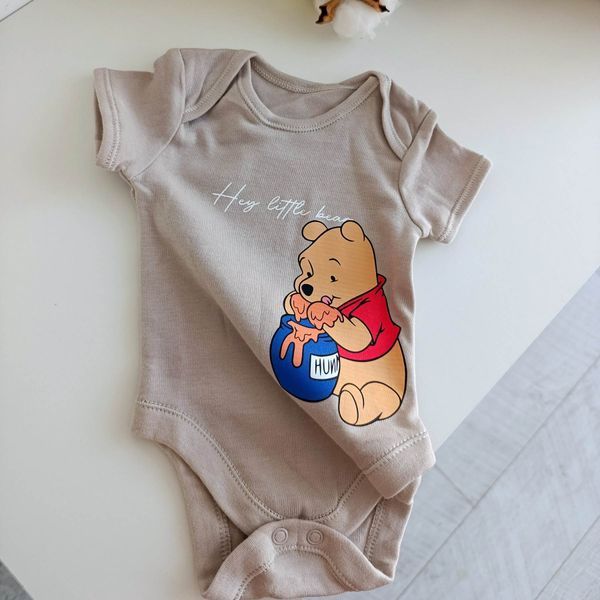 Боді з коротким рукавом Pooh little bear  QW-167 фото