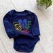 Боді з довгим рукавом navy "Mickey & friends" QW-063 фото 1
