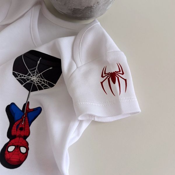 Боді з коротким рукавом Spider man  QW-092 фото