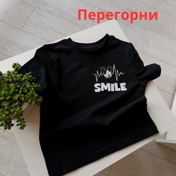 Футболка дитяча двостороння "Mickey smile" QW-210 фото