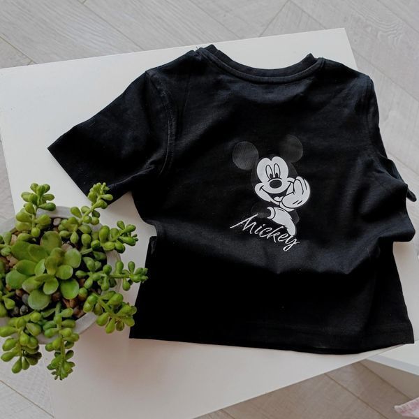 Футболка дитяча двостороння "Mickey smile" QW-210 фото
