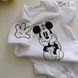Боді з коротким рукавом Mickey white  QW-177 фото 2